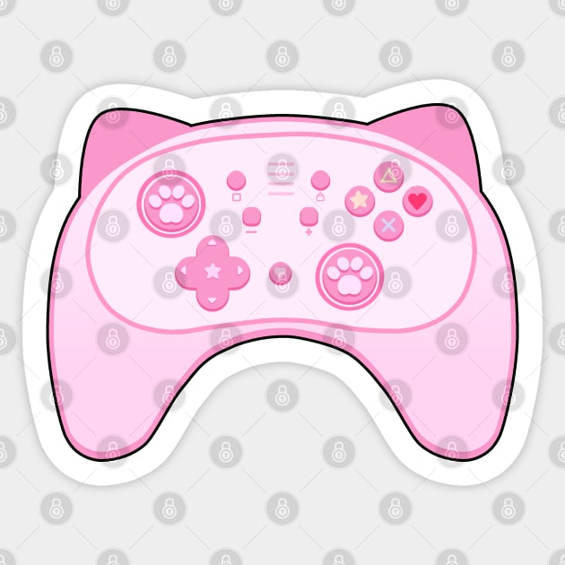 Pastel joystick Sticker by leoleon